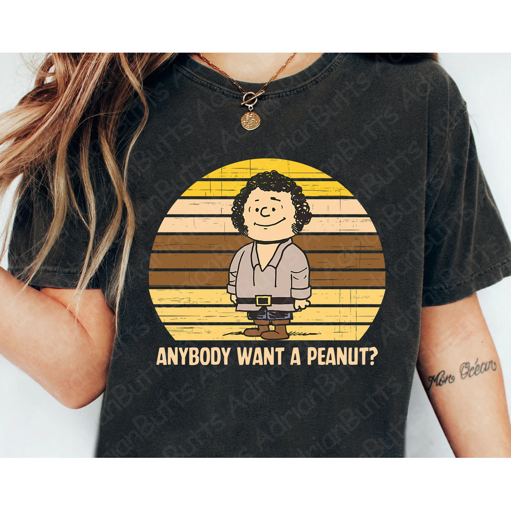 Anybody Want A Peanut T-Shirt, Funny Retro Vintage T-shirt.jpg