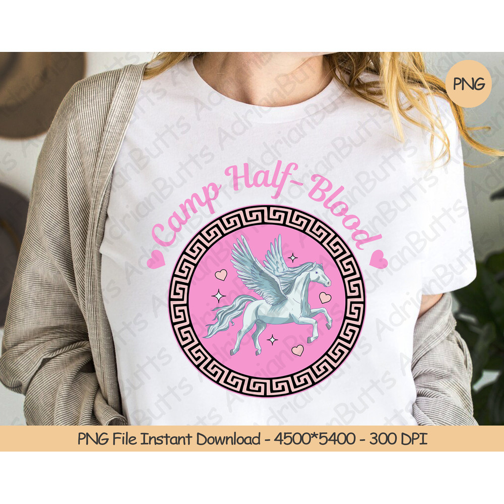 Camp Half-Blood PNG  Digital Design Download  Sublimation PNG  Trendy PNG.jpg