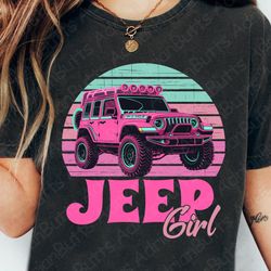 jeep girl t-shirt, movies characters, trendy t-shirt, 140
