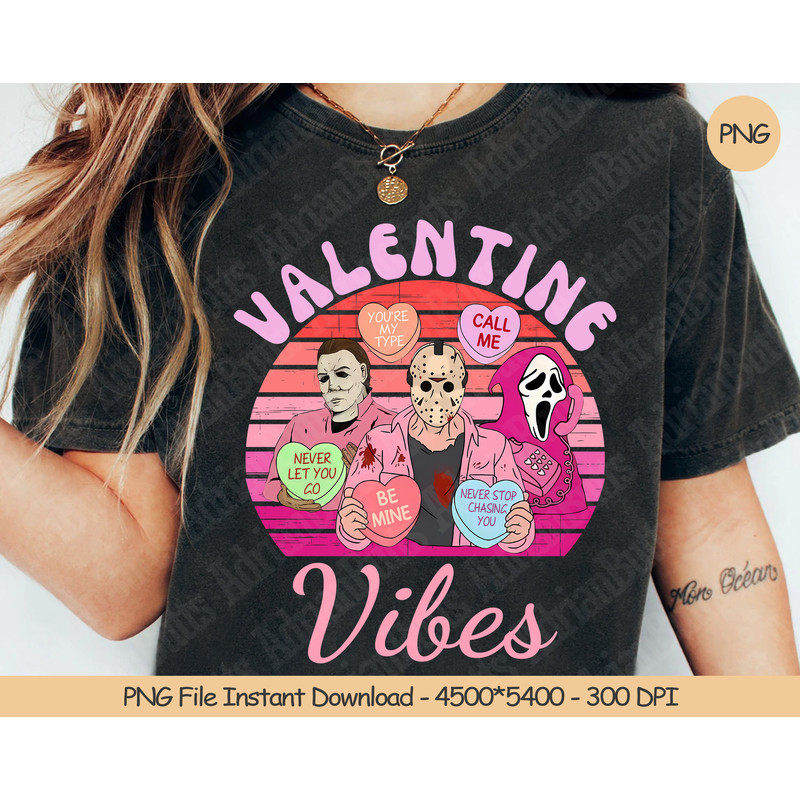 Valentine Vibes PNG Digital Design Download Sublimation PNG Trendy Christmas PNG Funny Valentine Design.jpg