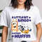 A Little Bit Bingo And Muffin Shirt, Bluey Family Shirt, Family Matching Shirt, Bluey Birthday T-shirt, Mothers Day Shirt..jpg