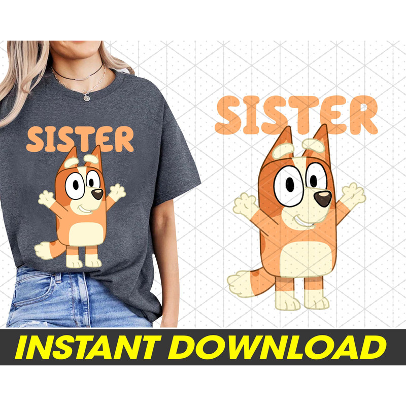 Bingo Sister PNG, Bluey And Bingo, Bluey Family PNG, Bluey Friends Png, PNG Digital Download.jpg