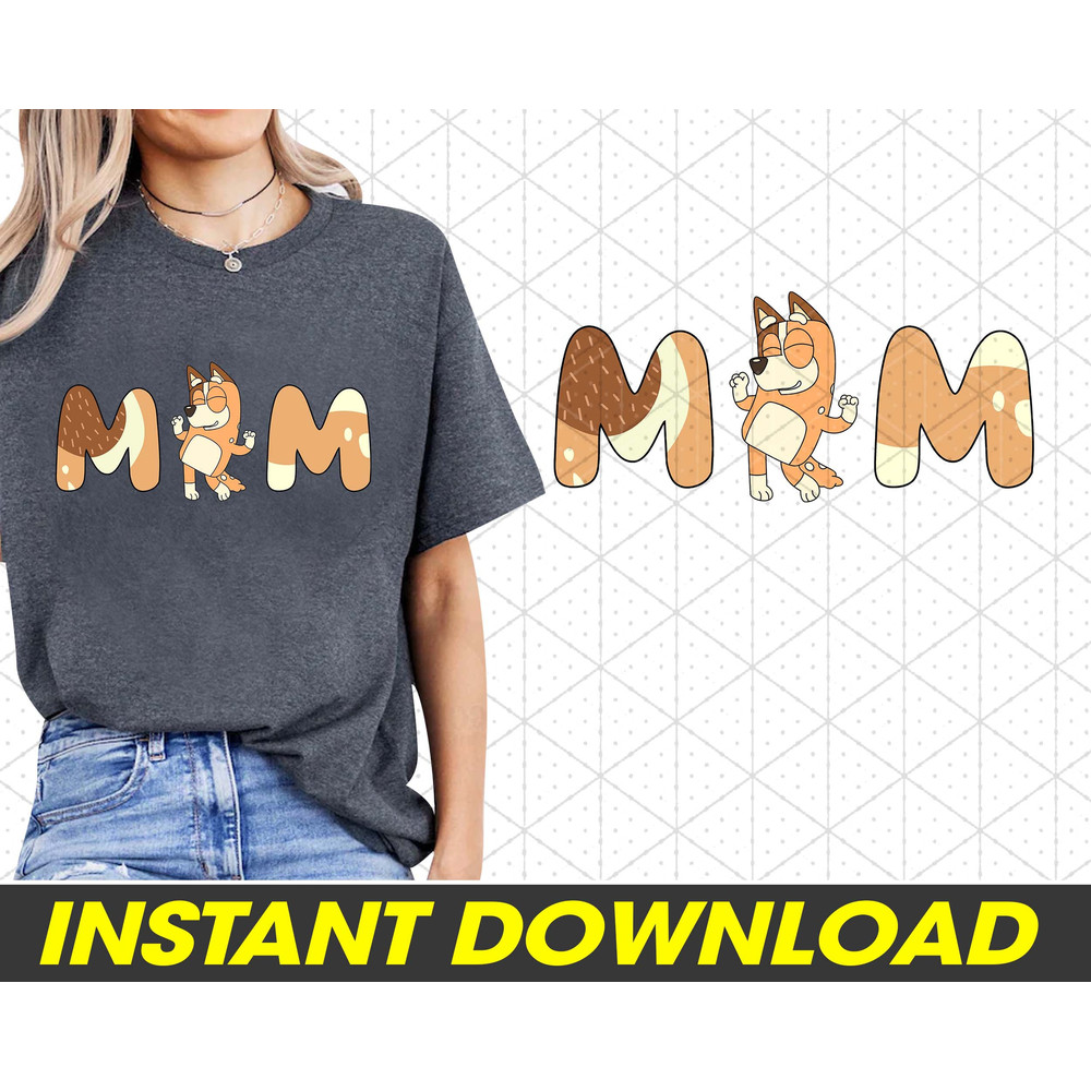 Mum Bluey PNG, Bluey And Bingo, Bluey Family PNG, Bluey Friends Png, PNG Digital Download 1.jpg