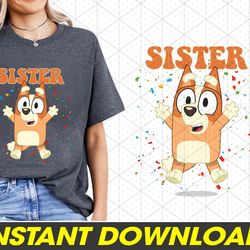 sister bluey png, bluey and bingo, bluey family png, bluey f, 198