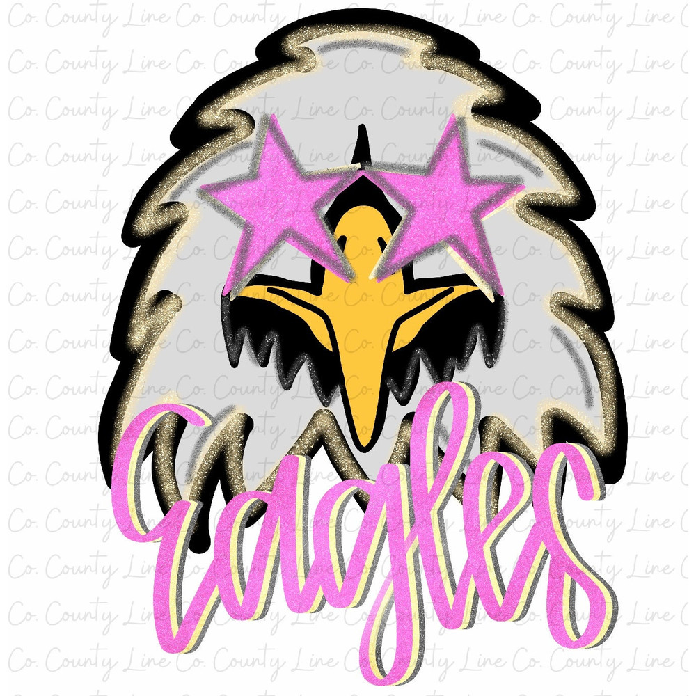 Eagles preppy PNG Download, Eagles Mascot PNG.jpg