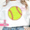 Softball Faux Chenille letters Sublimation Png Clipart Trending Now Instant Download Top Selling Dtf Transfers Digital Art Sports Items.jpg