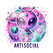 Antisocial Alien Clipart, Funny Alien PNG, Sarcastic Alien Clipart, Sarcasm Png, Snarky Alien Shirt Design, Space Glass Jar Sublimation.jpg