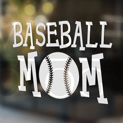baseball mom baseball mom decal baseball car decal sports