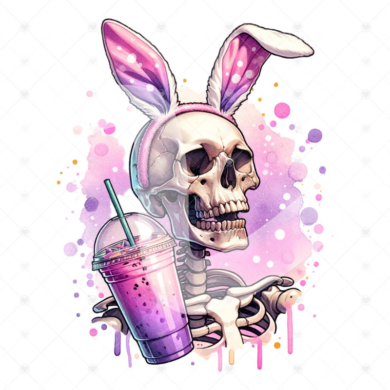 Easter Skeleton Clipart, Coffee Addict Png, Snarky Skeleton Png, Sarcastic Png, Shirt Sublimation Design, Digital Download, Tshirt Design.jpg