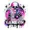 Game On PNG, Skeleton Gamer Clipart, Gaming Tshirt Sublimation Design, Gaming Controller PNG, Gamer Shirt Design File, Glass Jar, Tumbler.jpg