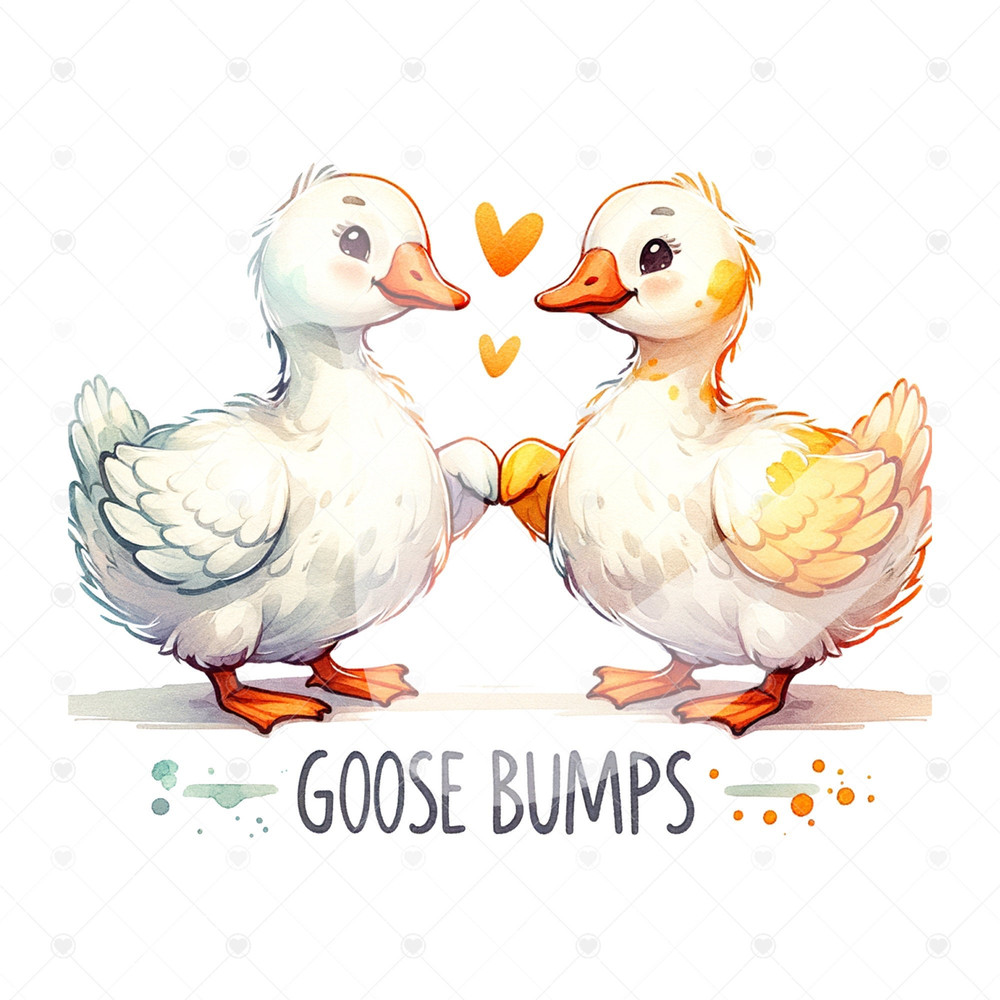 Goosebumps PNG, Goose Bumps Clipart, Aesthetic Png, Cute Png, Trendy Clipart, Retro Geese Png, Goose Bumps Sublimation Design, Wrap File.jpg