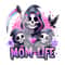 Mom Life PNG, Funny Grim Reaper Clipart, Mama Skeleton Png Sublimation, Cute Mom Skull PNG Design, Mothers Day Clipart Designs, Shirt Design.jpg