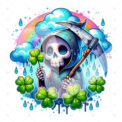 st patricks grim reaper png funny saint patricks day clipar, 11