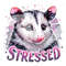Stressed Opossum Clipart, Anxious Possum PNG, Sarcastic Png, Funny Sublimation Design, Opossum Clipart, Anxiety Shirt, Funny Tshirt Design.jpg