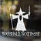 You Shall Not Pass Decal, Do Not Pass Vinyl Decal, Car Window Sticker, Funny Bumper Sticker, Wizard Print, Wizard Vinyl Sticker, Magic Decal.jpg