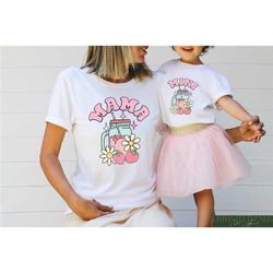 Mama Mini Juice Matching Png, Personalized Mommy and Me Digital Sublimation