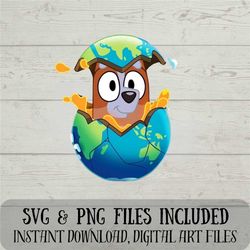 bingo svg sleepy time bluey svg bingo earth svg