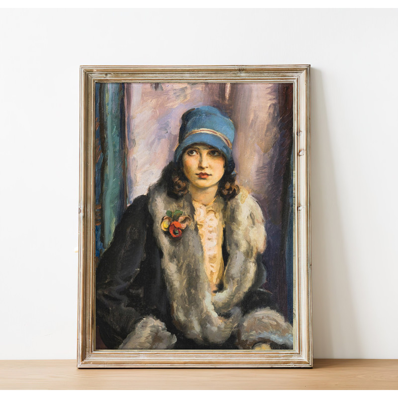 vintage girl portrait giclee print.jpg