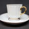 4 Vintage USSR Porcelain Coffee Set Cup and Saucer painting gilding 1970s.jpg
