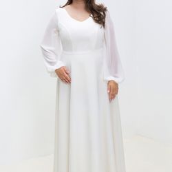 Wedding Dress Onix Pluse size