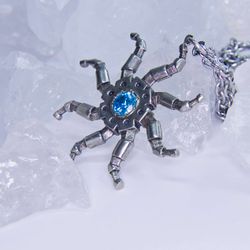 Azura Star pendant / double-sided Skyrim pendant / LARP Fantasy Necklace / Handmade amulet /Geek Gif
