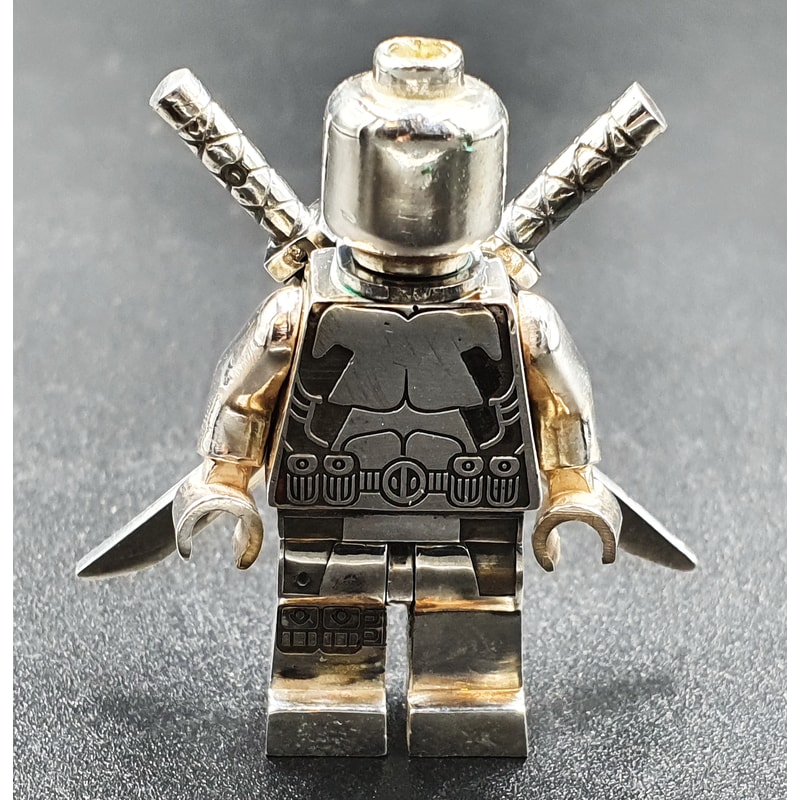 1 Lego DeadPool CUSTOM MiniFigure Solid Sterling Silver.jpg