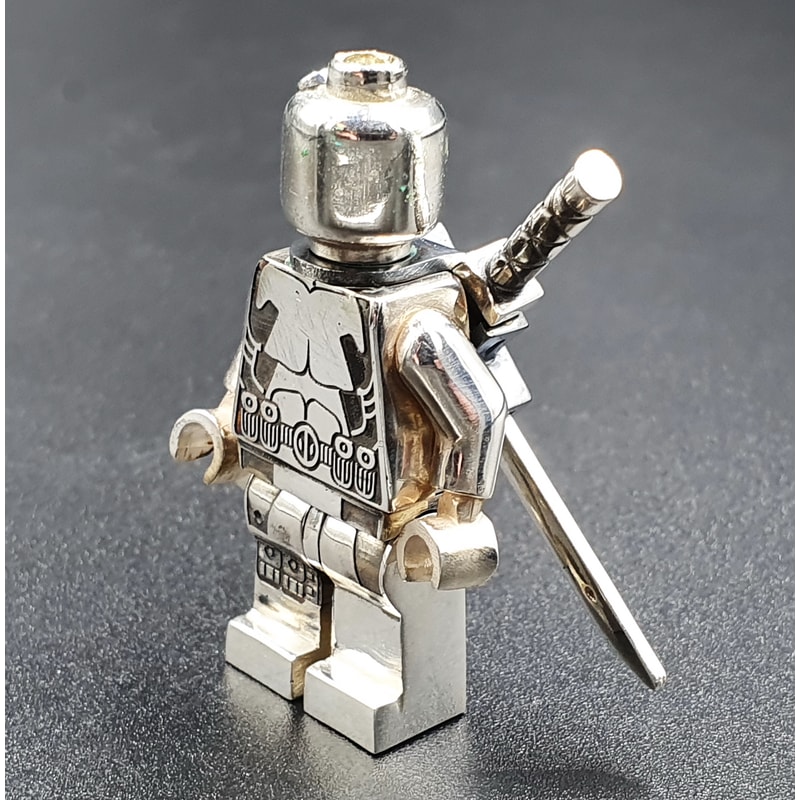 2 Lego DeadPool CUSTOM MiniFigure Solid Sterling Silver.jpg