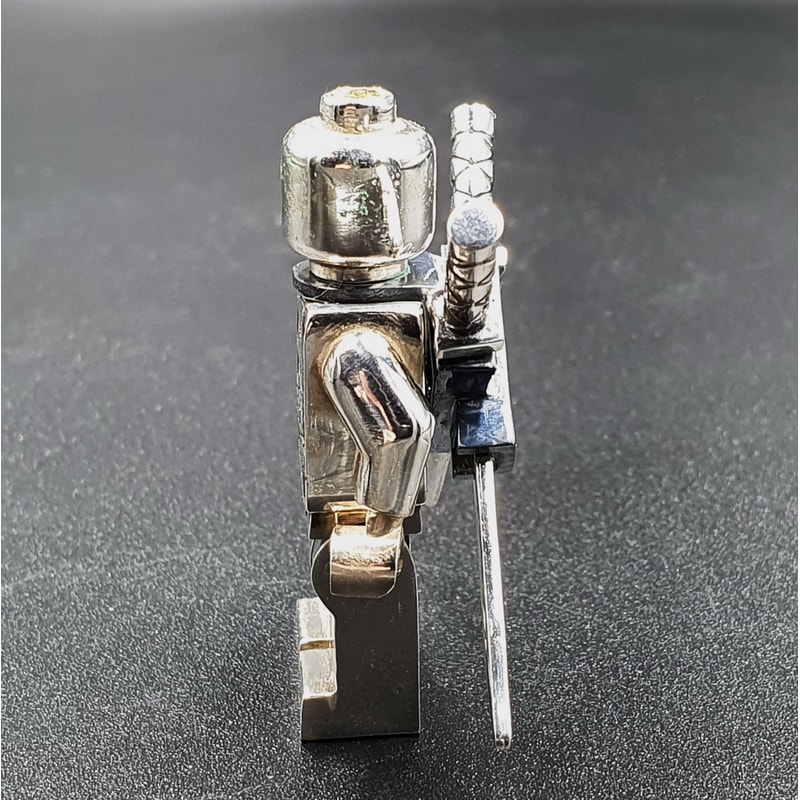 3 Lego DeadPool CUSTOM MiniFigure Solid Sterling Silver.jpg