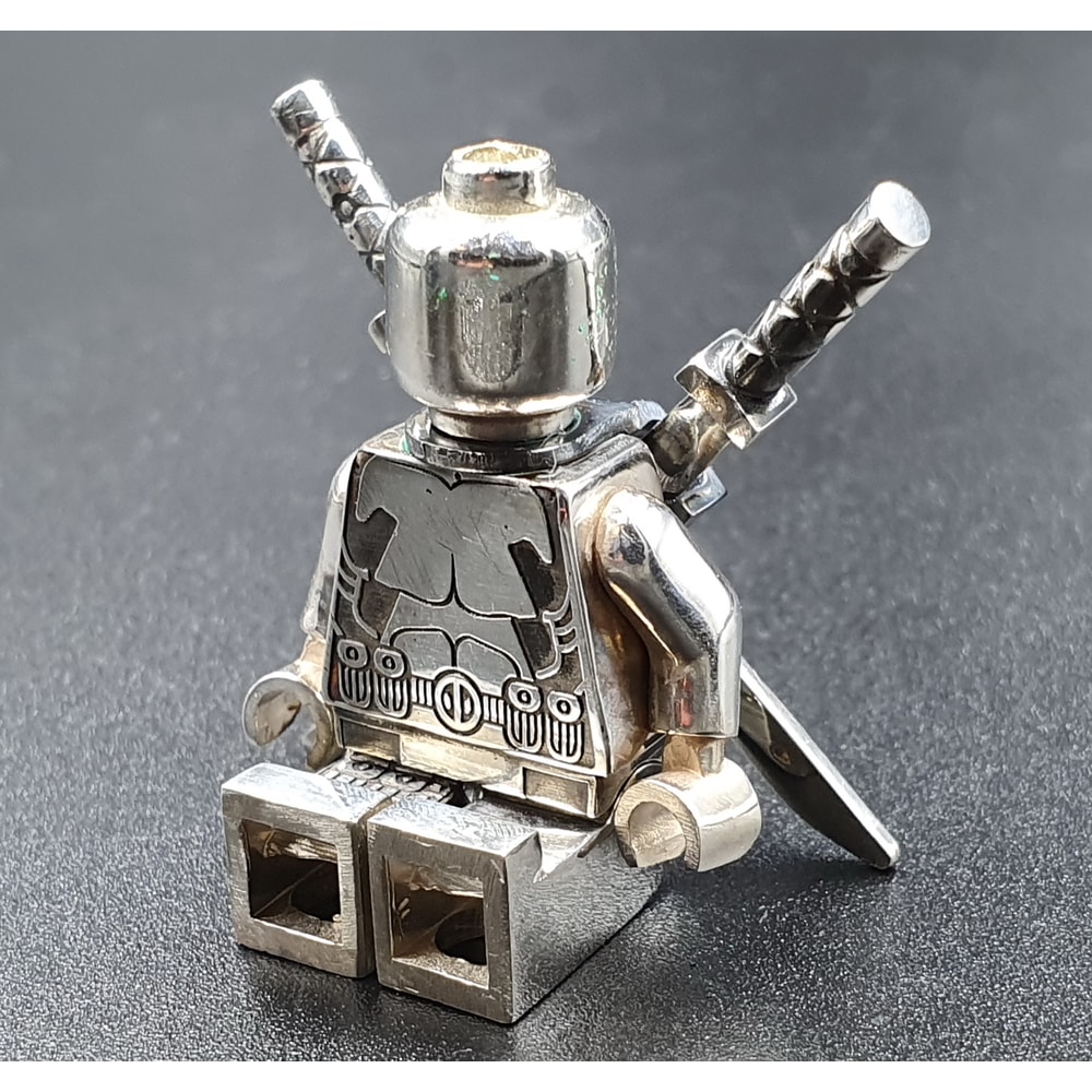 7 Lego DeadPool CUSTOM MiniFigure Solid Sterling Silver.jpg