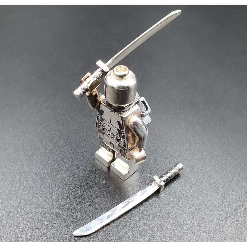 9 Lego DeadPool CUSTOM MiniFigure Solid Sterling Silver.jpg