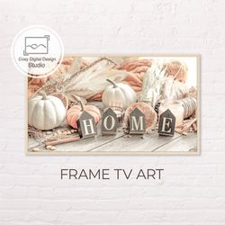 Samsung Frame TV Art | Pumpkins Thanksgiving and Fall Art For The Frame TV | Digital Art Frame TV | Halloween