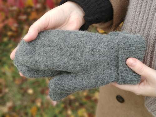 Women mittens Double Women mittens soft warm alpaca wool women handknitted mittens alpaca mittens