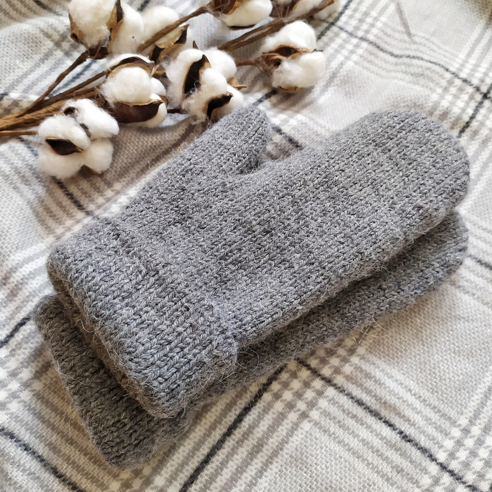 Women mittens Double Women mittens soft warm alpaca wool women handknitted mittens alpaca mittens
