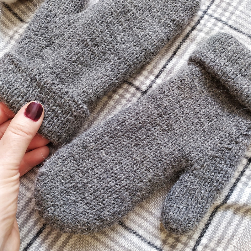 Women mittens Double Women mittens soft warm alpaca wool women handknitted mittens alpaca mittens