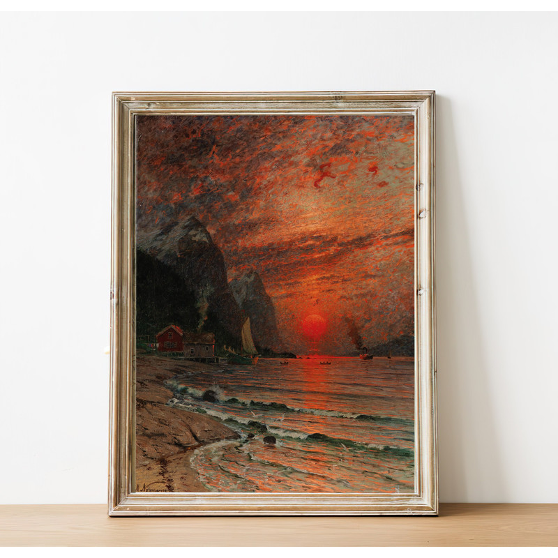 vintage sunset home decor.jpg