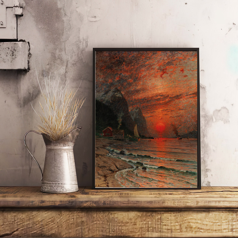 vintage sunset giclee print.jpg