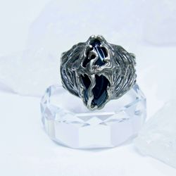 Solid Brass Ring of Akatosh / Unusual wedding ring / Celtic ring / Skyrim ritual ring / The Elder Scrolls ring