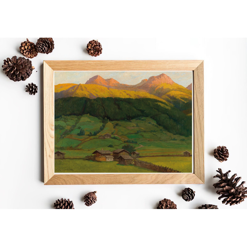 vintage mountains wall art print.jpg