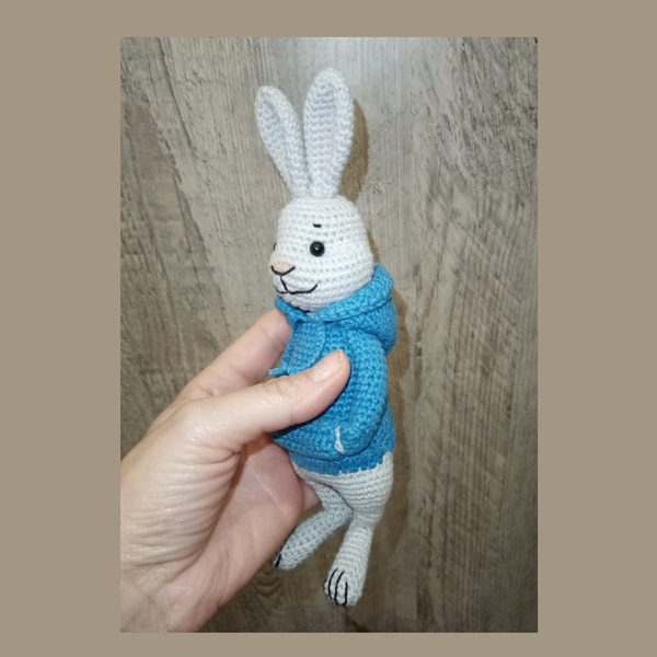 crochet rabbit, small rabbit, handmade, rabbit amigurumi, fo | Inspire ...