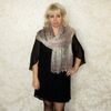 Hand knit brown-beige scarf, Warm Russian Orenburg shawl, Wool wrap, Goat down stole, Cover up, Kerchief, Headscarf, Cape 3.JPG