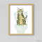Tabby Cat Print Cat Decor Cat Art Home Wall-146-1.jpg