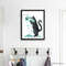 Tuxedo Cat Print Cat Decor Cat Art Home Wall-82.jpg