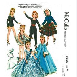 Doll 15 inch Clothes Pattern MC Calls 2255 PDF