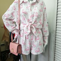 pajama pink cotton