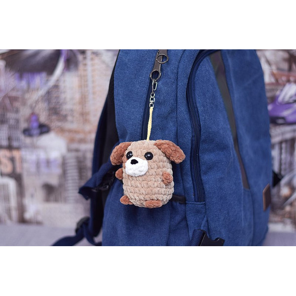 puppy-keychain-for-backpack