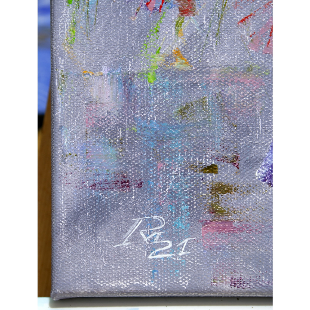 Bouquet-of-wild-flowers-green-flowers-interior-painting-Flowers-on-canvas-Oil-Paintings-Modern-paintings-Fine-Art-Paintings-present-vivid-picture-Chamomile-Gray