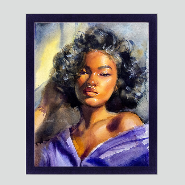 african-american-girl-original-watercolor-painting-wall-art-decor-4.jpg