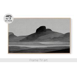 Samsung Frame TV art Digital Download 4K, Samsung Frame TV Art painting landscape mountain, Frame TV art modern | 722