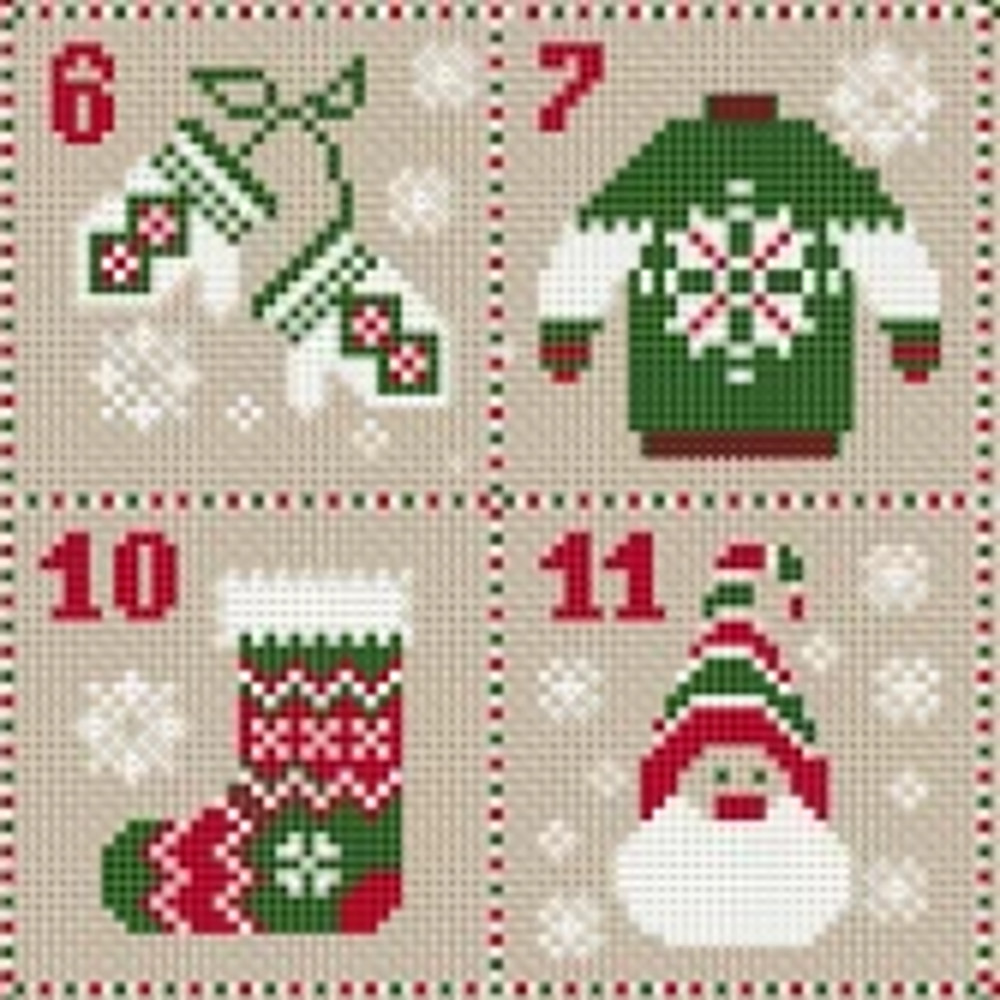 advent calendar christmas sross stitch pattern 136.png