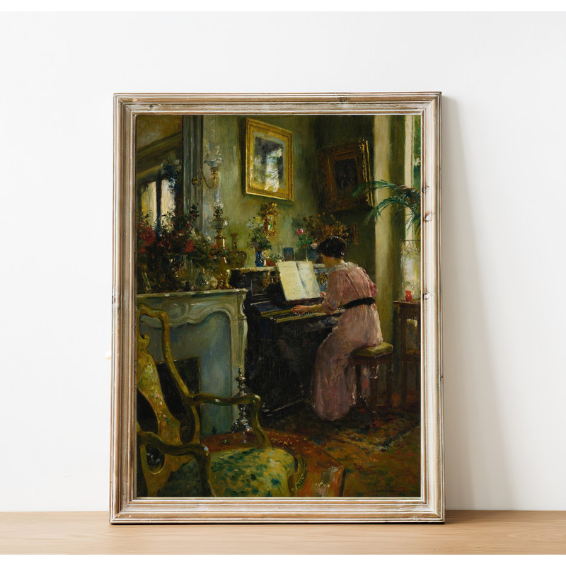 vintage woman pianist home decor.jpg